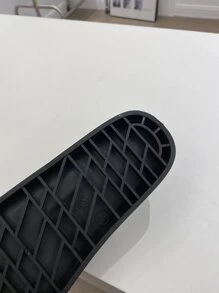 Fashionable Lightweight Beach Shoes For Women, Leisure Soft Bottom Anti-slip Slippers - Black - View 5