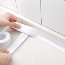 Máy dán băng keo phòng tắm và nhà bếp, băng keo dán tường và bồn tắm tự dính PVC, dải hàn, băng keo, keo dán gạch tắm, keo dán, loại bỏ mọi khả năng rò rỉ - trắng - Xem 6