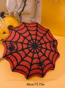 1 Miếng Halloween Nâu Mô hình mạng nhện Gối ( Với Gối Cốt lõi ) - Nhiều màu - Xem 4