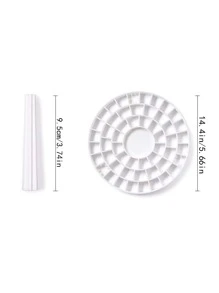 1pc Large Capacity Makeup Brush Organizer Bucket, Storage Rack For Art Brushes, Pencils, Eye And Brow Liners,Room,Home,Bedroom,Bathroom,House,Pink Room,Living Room Decor,Travel Stuff,Gift Bag,Gifts For Mom,Dad,Men,Friends,Teacher,Birthday,Wedding,Desk,Shelves,Accessories,Gift Boxes,Funny Gift,Storage,Makeup Brush Holder