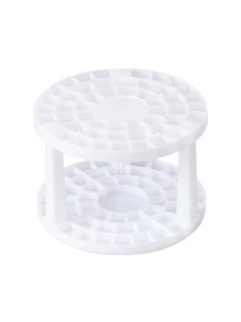 1pc Large Capacity Makeup Brush Organizer Bucket, Storage Rack For Art Brushes, Pencils, Eye And Brow Liners,Room,Home,Bedroom,Bathroom,House,Pink Room,Living Room Decor,Travel Stuff,Gift Bag,Gifts For Mom,Dad,Men,Friends,Teacher,Birthday,Wedding,Desk,Shelves,Accessories,Gift Boxes,Funny Gift,Storage,Makeup Brush Holder