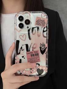 字母圖案防摔手機外殼 - 彩色 - 查看 2