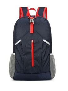 Mochilas Funcionales de Mujer Liso - Azul Marino - Ver 3
