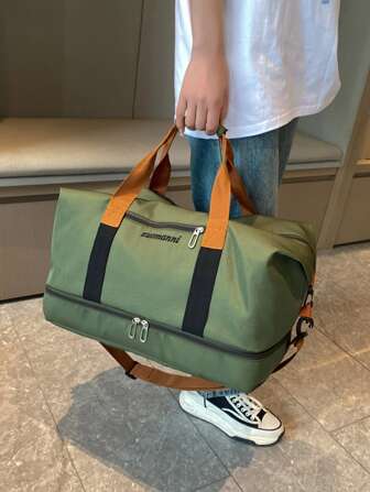 exterior plegable Bolsa de viaje para de aptitud física , ampliable con de gran capacidad con que lleva Manejas