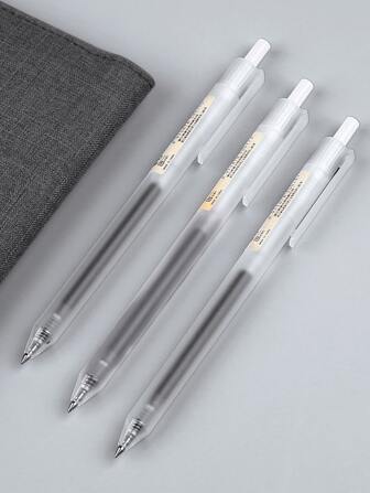 3 piezas/set Bolígrafo neutro Set