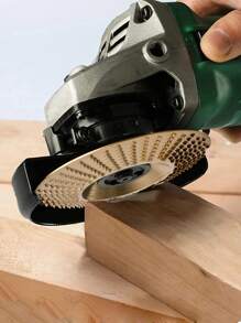 Wood Grinding Wheel Angle Grinder Disc Wood Carving Sanding Steel Flat Disc Abrasive Tool For Angle Tungsten Carbide Coating Bore Shaping - Gold - View 7