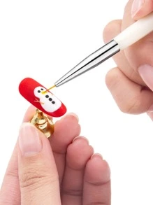 1box Random Colored Nail Art Practice Stand - Multicolor - View 4