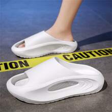 Không giới tính Vợ chồng EVA Thời gian rảnh rỗi Dép đi trong nhà , Mềm mại Và Nhẹ , Chống trượt , Đối với Ngoài trời Và Trong nhà Hoạt động - trắng - Xem 11