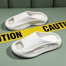 Không giới tính Vợ chồng EVA Thời gian rảnh rỗi Dép đi trong nhà , Mềm mại Và Nhẹ , Chống trượt , Đối với Ngoài trời Và Trong nhà Hoạt động - trắng - Xem 5