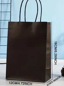 10pcs Colored Gift Wrapping Paper Bag Valentine Day - Multicolor - View 3