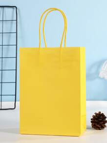 10pcs Colored Gift Wrapping Paper Bag Valentine Day - Multicolor - View 6