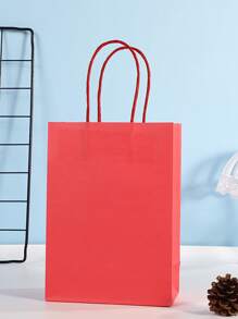 10pcs Colored Gift Wrapping Paper Bag Valentine Day - Multicolor - View 11