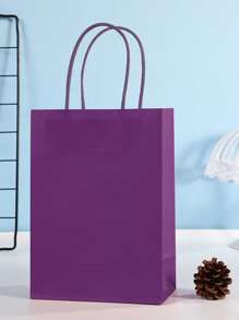 10pcs Colored Gift Wrapping Paper Bag Valentine Day - Multicolor - View 8