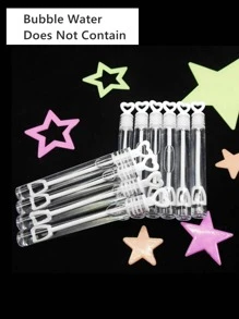 20 Ống Bong Bóng Mini Màu Trắng (Không Bao Gồm Chất Lỏng Bong Bóng) Quà Tặng Đám Cưới Cho Khách Tiệc Sinh Nhật Trang Trí Chai Xà Phòng Bong Bóng Yêu Thích - trắng - Xem 5
