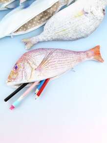 鲤鱼笔袋 逼真的鱼形化妆袋 带拉链的笔袋 化妆品收纳袋 化妆品收纳包 迷你袋 旅行小化妆盒配件 化妆品架 刷子袋 化妆品容器 化妆包 旅行必需品 女士配件 旅行用品 化妆包 化妆包 化妆袋 - 黑色 - 查看 7