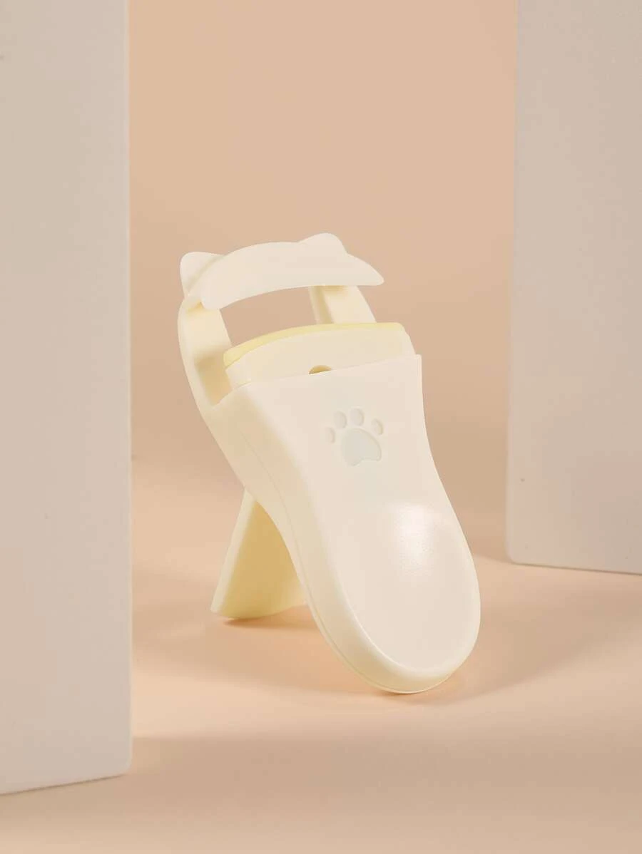 1入組可愛貓爪形狀睫毛夾 - 杏色 - 查看 1