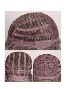 Dài Lượn Sóng Màu Nâu Sẫm Với Tóc Vàng 80 Tiệc Theo Chủ Đề Tina Trang Phục Turner Tóc Giả Dành Cho Nữ Halloween Và Những Bữa Tiệc 1980 - Màu dương cầm - Xem 7