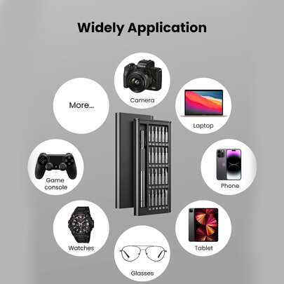 1 Set 25 In 1 Precision Screwdriver Kit, [Bearing Steel] Small Screwdriver Professional Magnetic Mini Repair Tool Set, Suitable For Phones, Computers, Watches, Laptops, Game Consoles, Glasses, Electronics