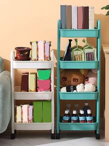 1入組多層浴室儲物架 - 青碧色 - 查看 4