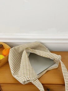 Casual Minimalist Shoulder Bag - Multicolor - View 8