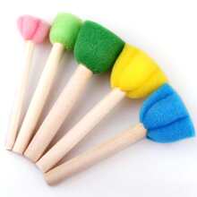 30pcs Bức tranh Bọt biển Bộ Đối với Trẻ em DIY Tác phẩm nghệ thuật , Trường mẫu giáo Giảng bài & Sketching Đồ chơi - Nhiều màu - Xem 6