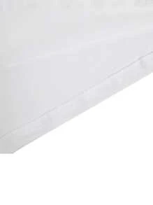 MURAMASA Hombres Camiseta con letra con con estampado de extraterrestre - Blanco - Ver 4