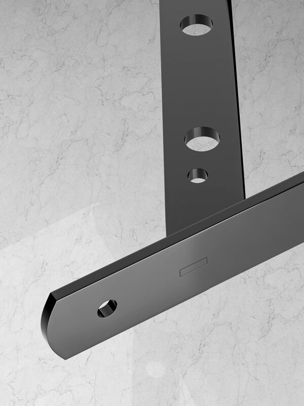 1set Right Angle Iron Bracket For Wall Mount, Shelf Brackets, Bookshelf