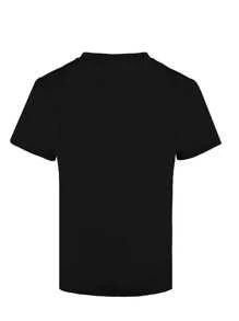 Camiseta cactus con con estampado de slogan - Negro - Ver 7