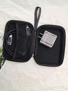6pcs Flowing Pattern Data Cable Protector & Charging Head Cover & Storage Bag Compatible With iPhone - Різнокольоровий - Переглянути 2