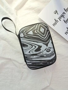 6pcs Flowing Pattern Data Cable Protector & Charging Head Cover & Storage Bag Compatible With iPhone - Різнокольоровий - Переглянути 4