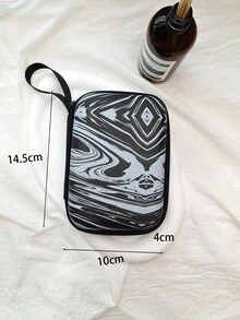6pcs Flowing Pattern Data Cable Protector & Charging Head Cover & Storage Bag Compatible With iPhone - Різнокольоровий - Переглянути 3