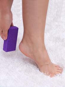 1 Miếng Chân đá & Callus Máy cạo râu Bộ , Vàng Chân Máy chà sàn Công cụ Đối với An toàn & Dễ Loại bỏ Của Da chết & Thô Vết chai - Màu tím - Xem 2