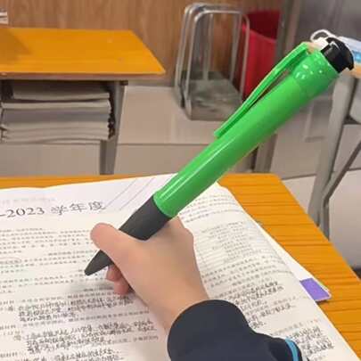 1入組 28 厘米大號趣味推圓珠筆巨型超大筆有趣學校用品