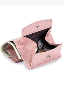 Fashion Women Purses Female Wallets Lady Small Coin Pocket Card Holder Mini Money Bag Rfid Coin Purse Wallet Female Wallet - Baby Pink - View 2