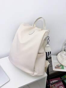 LECEY Mochila Blanca Antirrobo - Blanco - Ver 3