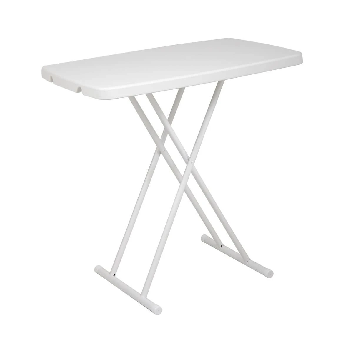 Folding Table Writing Desk With Adjustable Height For Study Office Home Use