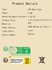 1 pieza Gipsófila en forma de de plástico bicicleta Luz , creativo durable Lámpara de noche LED para Decoración - Multicolor - Ver 11