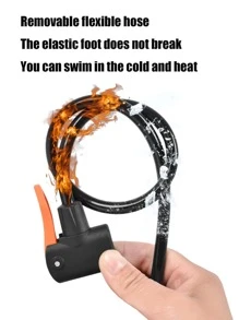 自行車、電動自行車、電動滑板車、汽車、帶充電電池、家用腳踏氣泵 - 黑色 - 查看 2