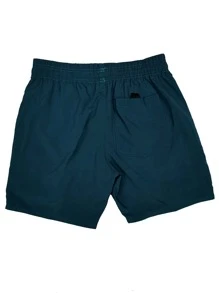 Men Shorts - Dark Green - View 2