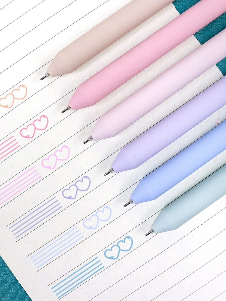 6入組混色中性筆