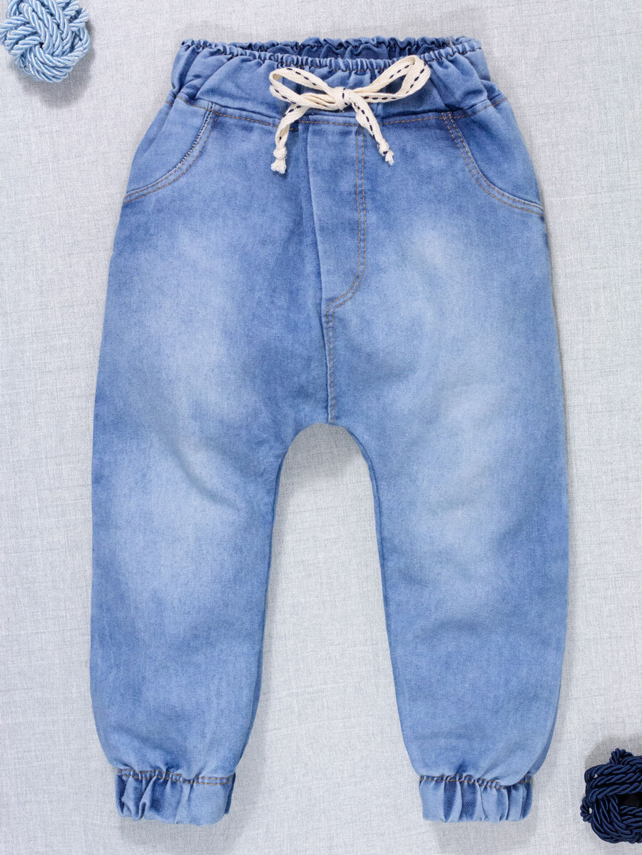 Young Boys Jeans - 淺色水洗藍 - 查看 1