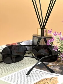 Nam Kính thời trang Retro Thời trang Qủa tặng Đối với Bạn - màu đen - Xem 2