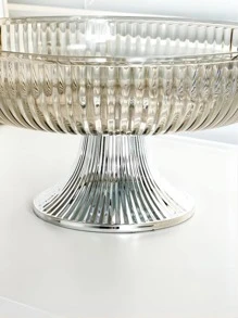 1 pieza Bandeja nórdico gris plástico transparente - Gris - Ver 6