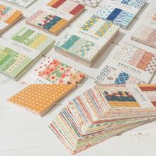 50 cái Giấy mẫu ngẫu nhiên - Nhiều màu - Xem 5