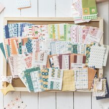 50 cái Giấy mẫu ngẫu nhiên - Nhiều màu - Xem 3