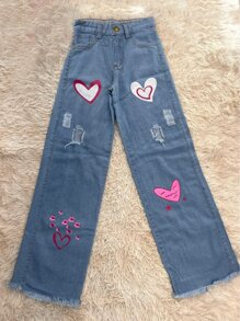 Tween Girls Jeans - Rửa nhẹ - Xem 1