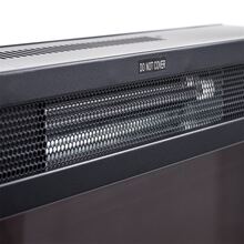 Electric Fireplace TV Console,White - White - View 10