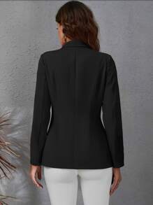 Women Coats - Black - View 2