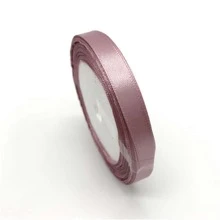 1pc 6/10/15/20/25/38/50mm 25yards Roll Silk Satin Ribbon Wedding Party Christmas Decoration DIY Invitation Card Gift Packing - Dusty Pink - View 4