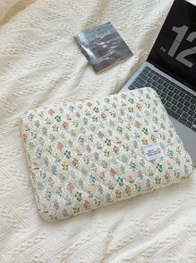 Túi đựng máy tính xách tay họa tiết hoa 15 inch đơn giản và thời trang Túi đựng máy tính xách tay Túi đựng máy tính cho học sinh Túi chần bông Túi đựng chăn Túi đựng máy tính xách tay Túi đựng máy tính xách tay cho lớp học Túi đựng đồ cho giáo viên Túi đựng đồ cho lớp học Quà tặng Valentine - Nhiều màu - Xem 2